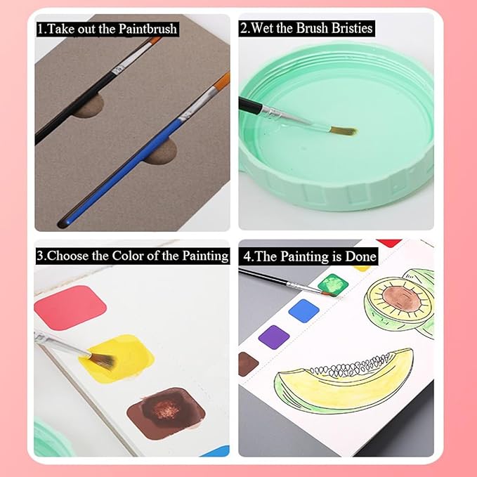 BrushBloom™️Pocket Splash Paint Pad